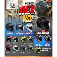 ราคา หมวกกันน็อค AGV K3 ALL NEW ตัวอัปเดต สปอยเลอร์หลังติดตัวหมวก ในกล่องมีแผ่น PINLOCK แผ่นปิดใต้คาง (3716727287)
