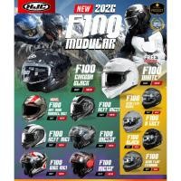ราคา หมวกใหม่ HJC F100 แถมฟรี Pinlock หมวกกันน็อค FLIP BACK ยกคางรุ่นใหม่ล่าสุดจาก HJC ห้ามพลาด (44118819914)
