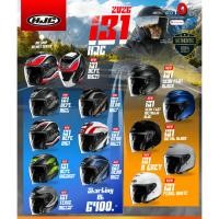 ราคา ใหม่ หมวกกันน็อคเปิดหน้า HJC I31 ปี 2025 ขับขี่สบายนวมกระชับ รูปทรง JET รองรับติดตั้งบลูทูธ นวมถอดซักได้ (42820019744)