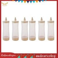ราคา Redpowderyan th 6 ชิ้นบีบขวดเครื่องปรุงรส Squirt ซอสมะเขือเทศขวดมัสตาร์ดซอสคอนเทนเนอร์สําหรับเครื่องปรุงในครัว สีเบจ (43028619750)