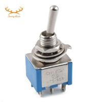 ราคา SALE AC 3A 250V 6A 125V 6 Pin DPDT On On 2 Position Mini Toggle Switch Blue (2073111035)