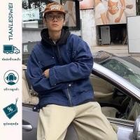 ราคา TIANLESIWEI เสื้อเชิ้ตผู้ชายเสื้อแจ็คเก็ตสำหรับสวมใส่ทำงานของ อุตสาหกรรมหนักย้อนยุคอเมริกันดีทรอยต์ (27565477655)