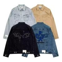 ราคา แจ็คเก็ตยีนส์แฟชั่นสำหรับผู้ชาย สไตล์ย้อนยุค ใส่สบายในวันหยุด (56801796066)