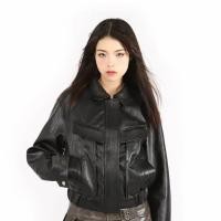 ราคา TIANLESIWEI แจ็คเก็ตหนังนักขี่จักรยานย้อนยุคอเมริกัน (53507460114)