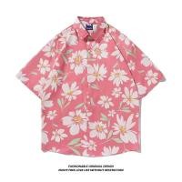 ราคา เสื้อเชิ้ตแขนสั้นพิมพ์ลายสำหรับสงกรานต์และฤดูร้อน (53507407069)