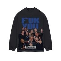 ราคา เสื้อยืดแขนยาวสไตล์วินเทจ Americana พิมพ์ลายดอกไม้ (48652086936)