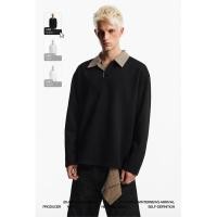 ราคา เสื้อยืดแขนยาวมีปก ลายเสือ (45451565733)