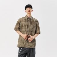 ราคา เสื้อเชิ้ตแขนสั้นอินเทรนด์สำหรับชุดลำลองฤดูร้อน เหมาะทั้งชายและหญิง (44377838304)