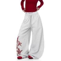 ราคา กางเกงวอร์มขากว้าง พิมพ์ลายดาว สไตล์แฟชั่นสำหรับเยาวชน (40174261749)