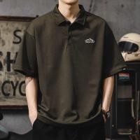 ราคา Tianlesiwei เสื้อโปโลผู้ชายฤดูร้อนพร้อมงานปักภูเขาเสื้อแขนสั้นลําลอง (29629036162)