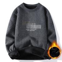 ราคา เสื้อกันหนาวแขนยาว สีทึบพร้อมขนแกะเรียงราย ออกแบบสำหรับสวมใส่แบบลำลอง (28642999710)