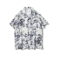 ราคา TIANLESIWEI เสื้อเชิ้ตชายหาดแขนสั้นผู้ชาย ลายฮาวาย ทรงหลวม คู่รัก (28276888259)