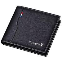 ราคา TIANLESIWEI กระเป๋าสตางค์ผู้ชายแบรนด์ Playboy แท้ ทรงสั้น เทรนด์เก๋ไก๋ (28263593541)