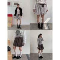 ราคา INBYIN กระโปรงบอลลูนสั้นลายสก็อต PUMPKIN SCOTT SKIRT I3527 (51556921284)