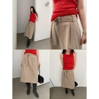 ราคา INBYIN กระโปรงพร้อมเข็มขัด BELT MIDI SKIRT I3402 (56906639607)