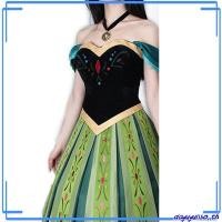ราคา เรื่องหิมะหิมะคอสเพลย์แอนนาสีเขียวชุดเจ้าหญิงฤดูร้อนสบาย ๆ ปักชุดสาวราชินีหิมะพรรคแฟนตาซีชุดสาวเด็ก (43979328573)