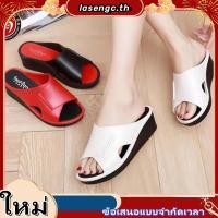 ราคา สุภาพสตรีรองเท้าแตะส้นสูงสวมใส่ด้านนอกสไตล์ใหม่แฟชั่นส้นลิ่มรองเท้าแพลตฟอร์มกันลื่นบ้านฤดูร้อนหนา (43622397278)