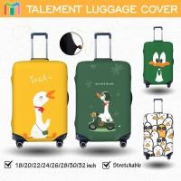 ราคา ผ้าคลุมกระเป๋าเดินทาง เป็ด ผ้าสแปนเด็กซ์ แบบยืดหยุ่น ยืดหยุ่น Luggage Cover 18 20 22 24 26 28 30 32 นิ้ว (24203025728)