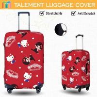 ราคา Hello Kitty ผ้าคลุมกระเป๋าเดินทาง ผ้าสแปนเด็กซ์ แบบยืดหยุ่น ยืดหยุ่น Luggage Cover 18 20 22 24 26 28 30 32 นิ้ว AZ071 (45400740180)