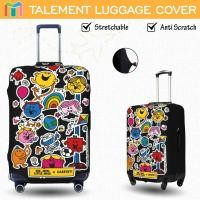 ราคา Little Miss ผ้าคลุมกระเป๋าเดินทาง ผ้าสแปนเด็กซ์ แบบยืดหยุ่น ยืดหยุ่น Luggage Cover 18 20 22 24 26 28 30 32 นิ้ว DZ110 (56450585365)