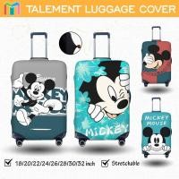 ราคา ผ้าคลุมกระเป๋าเดินทาง ผ้าสแปนเด็กซ์ แบบยืดหยุ่น ยืดหยุ่น Blue Mickey Mouse Luggage Cover 18 20 22 24 26 28 30 32 นิ้ว (24203025801)