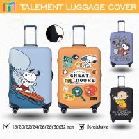 ราคา ผ้าคลุมกระเป๋าเดินทาง ลายการ์ตูน Snoopy ยืดหยุ่น กันรอยขีดข่วน Luggage Cover 18 20 22 24 26 28 30 32 นิ้ว (23787965327)