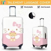 ราคา Hello Kitty ผ้าคลุมกระเป๋าเดินทาง ผ้าสแปนเด็กซ์ แบบยืดหยุ่น ยืดหยุ่น Luggage Cover 18 20 22 24 26 28 30 32 นิ้ว DZ6 (42954668417)