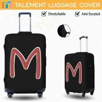 ราคา Letter ผ้าคลุมกระเป๋าเดินทาง ผ้าสแปนเด็กซ์ แบบยืดหยุ่น ยืดหยุ่น Luggage Cover 18 20 22 24 26 28 30 32 นิ้ว LF116 (50556378455)