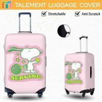 ราคา Snoopy ผ้าคลุมกระเป๋าเดินทาง ผ้าสแปนเด็กซ์ แบบยืดหยุ่น ยืดหยุ่น Luggage Cover 18 20 22 24 26 28 30 32 นิ้ว A24 (54907341795)