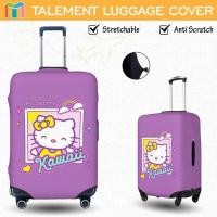ราคา Hello Kitty ผ้าคลุมกระเป๋าเดินทาง ผ้าสแปนเด็กซ์ แบบยืดหยุ่น ยืดหยุ่น Luggage Cover 18 20 22 24 26 28 30 32 นิ้ว TOK183 (54354458567)