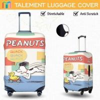ราคา Snoopy ผ้าคลุมกระเป๋าเดินทาง ผ้าสแปนเด็กซ์ แบบยืดหยุ่น ยืดหยุ่น Luggage Cover 18 20 22 24 26 28 30 32 นิ้ว TOK22 (51104016916)