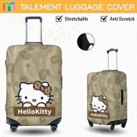 ราคา Hello Kitty ผ้าคลุมกระเป๋าเดินทาง ผ้าสแปนเด็กซ์ แบบยืดหยุ่น ยืดหยุ่น Luggage Cover 18 20 22 24 26 28 30 32 นิ้ว TOK164 (47705964704)
