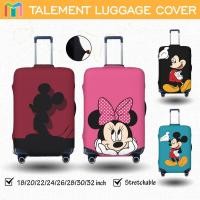 ราคา ผ้าคลุมกระเป๋าเดินทาง Mickey Mouse ผ้าสแปนเด็กซ์ แบบยืดหยุ่น ยืดหยุ่น Luggage Cover 18 20 22 24 26 28 30 32 นิ้ว (22075274593)