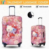 ราคา Hello Kitty ผ้าคลุมกระเป๋าเดินทาง ผ้าสแปนเด็กซ์ แบบยืดหยุ่น ยืดหยุ่น Luggage Cover 18 20 22 24 26 28 30 32 นิ้ว LF1100 (51355030099)