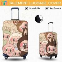 ราคา Labubu ผ้าคลุมกระเป๋าเดินทาง ผ้าสแปนเด็กซ์ แบบยืดหยุ่น ยืดหยุ่น Luggage Cover 18 20 22 24 26 28 30 32 นิ้ว 24A145 (40550704090)