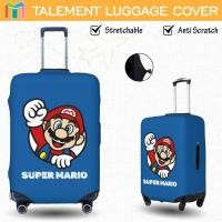 ราคา Super Mario ผ้าคลุมกระเป๋าเดินทาง ลายการ์ตูนแมวน่ารัก ยืดหยุ่น กันรอยขีดข่วน Luggage Cover 18 20 22 24 26 28 30 32 นิ้ว DZ80 (24492999022)