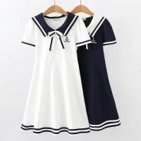 ราคา Ready Stock Girls Dress Summer Children s Preppy Style Navy Skirt Middle and Big Children Sports Girl Princess Dress 12 Year Old Summer Dress TgNW (58107352152)