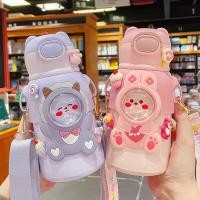ราคา Ready Stock Children s Thermos Mug Stainless Steel Student Straw Cup Big Belly Drinking Cup Kindergarten Outdoor Kettle Gift HTus (54053834528)