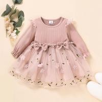 ราคา Ready Stock Spring and Autumn New European and American Style Children s Clothing Mesh Baby Girl 2026 Long Sleeve Dress Kids Skirt Fashion HClY (53957553579)
