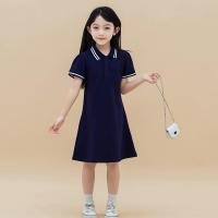 ราคา Ready Stock Child Girl Dress Cotton Collar Long Skirt A Line Skirt Polo Kids Skirt Toddler Children Teens Parent Child Skirt Z4me (52607398049)