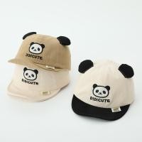 ราคา Ready Stock Infant Peaked Cap Spring and Summer Korean Cute Panda Soft Brim Children Boys and Girls Sun Hat Baby Baseball Cap qblP (46054429778)