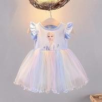 ราคา Ready Stock Girls Frozen Dress Summer Girls Children s Elsa Dress Baby Girl Princess Dress Korean Princess Dress f48X (28844428001)