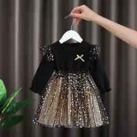 ราคา Ready Stock Baby Girl Dress 2026 New Spring and Autumn Korean Style Girls Pettiskirt Western Style XINGX Mesh Princess Dress ZYxB (48757618699)
