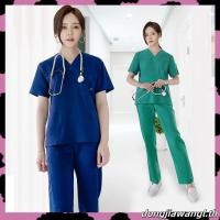ราคา Dr Smart ชุดสครับ ชุดหมอ ชุดสครับพยาบาล Unisex (52957450752)
