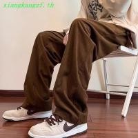 ราคา กางเกงวอร์มขายาว ผ้าลูกฟูก ทรงตรง แบบผูกเชือก สีน้ําตาล แฟชั่นฤดูหนาว สไตล์เกาหลี สําหรับผู้ชาย (28862678676)