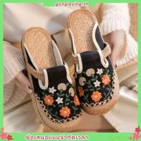 ราคา รองเท้าผ้าสไตล์ชนบทแบบสบาย ๆ มูลค่าสูงของผู้หญิง (45507461082)