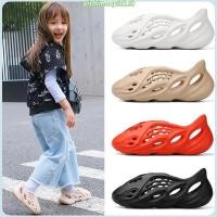 ราคา Hchai shop Yeezy รองเท้าแตะชายหาด แบบยาง แฟชั่นฤดูร้อน สําหรับเด็ก 6 สี (26128157023)