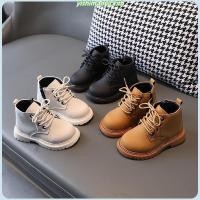 ราคา SUGE รองเท้าบูทเด็กมาร์ติน รองเท้าบู๊ตสีดำกันลื่น แฟชั่นสำหรับเด็กชายและหญิงเด็กเล็ก (20896770020)