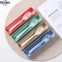 ราคา Dusket ชุดช้อนส้อม ตะเกียบพกพา วัสดุธรรมชาติ ปลอดภัย เหมาะเดินทาง (54556029460)