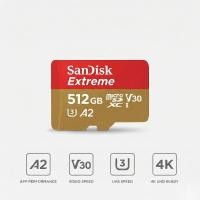 ราคา Sandisk Extreme micro SDcard 32GB 64GB 128GB 256GB 512GB 1TB การ์ดหน่วยความจำ A2 V30 อะแดปเตอร์ (44656264500)